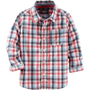 OshKosh B'Gosh Boys' Woven Buttonfront 31379710