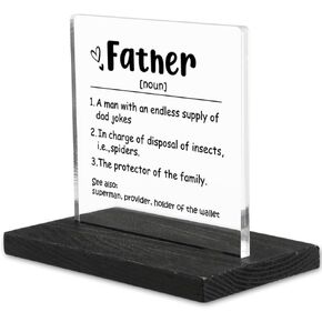 Mom Gifts from Daughter Son, Appreciation Gift for Mom, Birthday Mother's Day Present for Mom Mama New Mommy Stepmom Bonus in law Mom Gift Idea, Mom Acrylic Decoration Plaque-DX65