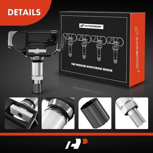A-Premium Tire Pressure Monitoring System Sensors Compatible with Chevrolet Corvette 2014-2019 V8 6.2L 4-PC Set in Saudi Arabia