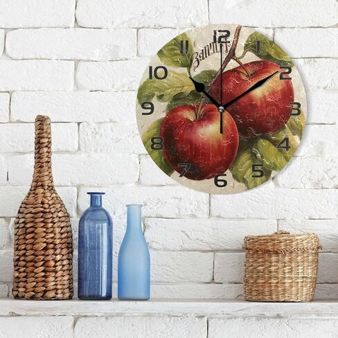 Dragon Wall Clock, Silent Non Ticking Battery Operated Creative Decorative Round Clock for Kitchen, Living Room, Bathroom, Home School Office Decor, 10 Inch in Kuwait