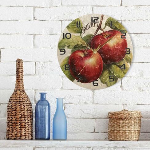 Dragon Wall Clock, Silent Non Ticking Battery Operated Creative Decorative Round Clock for Kitchen, Living Room, Bathroom, Home School Office Decor, 10 Inch in Kuwait