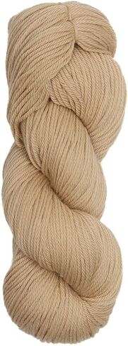 Meriwash - 100% Superwash Merino Wool Yarn 100 Grams Hank DK Weight - Sourced Directly from Peru - Heavenly Soft and Perfect for Knitting and Crocheting (Brown) in Kuwait