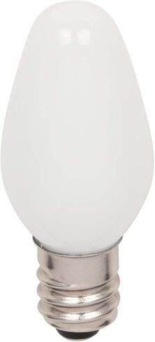 Westinghouse 5510800 0.5 (4-Watt Equivalent) C7 Frosted, Candelabra Base, 2 Pack LED Light Bulbs, 2 Count (Pack of 2) in Saudi Arabia