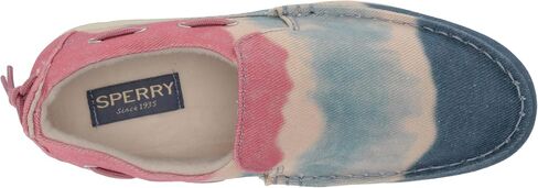 حذاء MOC-SIDER للسيدات من سبيري، BLUE TIE DYE، 8 M in Saudi Arabia