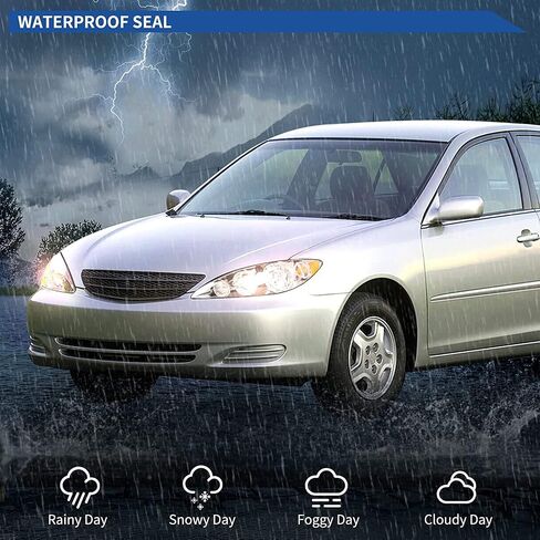 مجموعة المصابيح الأمامية متوافقة مع 2005 2006 Toyota Camry LE XLE SE، جانب السائق والراكب in Saudi Arabia