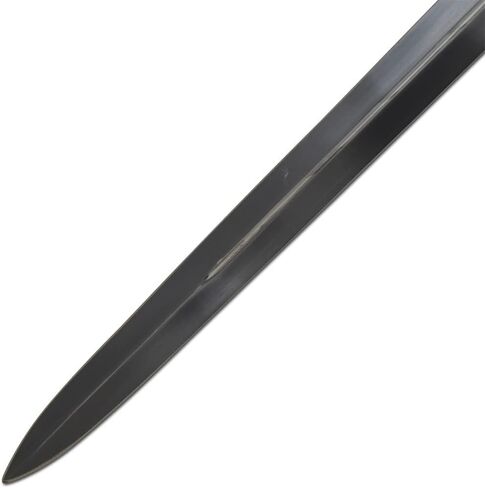 Medieval Warrior Black Sword 42 inch Overall Handmade Hand Forged 1065 High Carbon Steel Full Tang in Saudi Arabia
