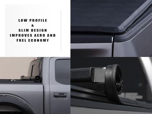 Armordillo CoveRex RTX Low Profile Hard Roll-Up Truck Bed Tonneau Cover|Compatible with 2015-2022 Chevy Colorado/GMC Canyon 5 Ft Short Bed|8724460|Aluminum Roll Up|Flush Mount|Truck Bed Cover| in Kuwait