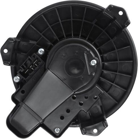 محرك منفاخ سخان HVAC 700249 مع قفص مروحة متوافق مع 2009-2019 Toyota Corolla، 2010-2015 Prius، 2012-2017 Prius V - يستبدل # 87103-02210 75839 مجموعة مروحة محرك تكييف الهواء in Kuwait