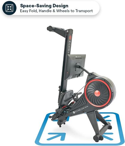 Echelon Row S، + عضوية Echelon مجانية لمدة 30 يومًا، شاشة 22 بوصة، آلة تجديف داخلية، مجدف لصالة الألعاب الرياضية المنزلية، فصول حية وعند الطلب، تمرين كامل الجسم، تأثير منخفض، (قسط متجدد) in Saudi Arabia