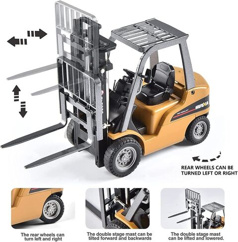 Gemini&Genius Construction Vehicle Cement Truck Toy for Kids, Heavy Duty Cement Mixer Truck for Pretend Play, 1/50 Scale Diecast Alloy Truck Vehicles Toy for Kids in Kuwait