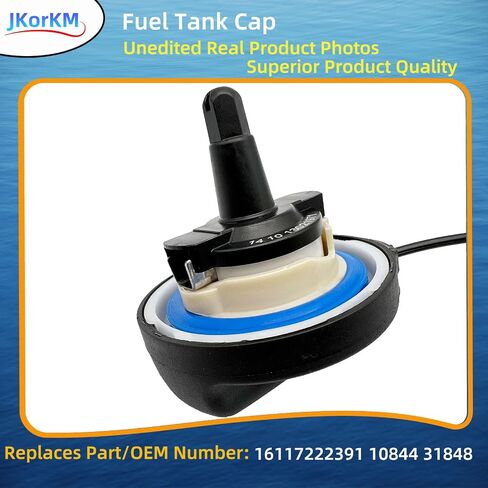 16117222391 Gas Cap, Fuel Tank Filler Cap Compatible With BMW 128i 320i 325i 328i 328xi 330i 330xi 335i 525i 528i 530i 535i 550i 650i 750i 760i X1 X3 X5 Z4 M3 M4 Mini Cooper OEM 10844 31848 in Saudi Arabia
