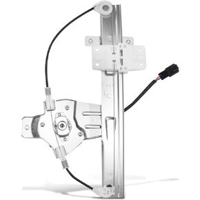 A-Premium Electric Power Window Regulator with Motor Compatible with Chevrolet Cobalt 2005-2010 & Pontiac G5 2007-2010 & Saturn Ion 2003-2007, Sedan/Coupe, Rear Left Driver Side