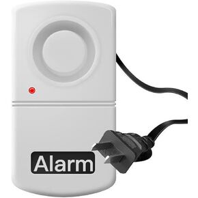 Automatic Power Failure Alarm, 120db Power Cut Alarm, LED Indicator Failure Outage Alarm, Smart Warning SirenPower by 9V Battery (NOT Included),Plug 175~265V