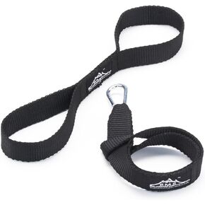 Black Mountain Products Bmp Battle Rope Anchor Kit with Nylon Straps & Carabiner Clip