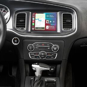 8.4 Inch Car Radio Upgrade for Dodge Charger Dodge Challenger 2015-2019 Stereo Replacement Multimedia Player GPS Navigation Carplay WiFi Bluetooth AM FM Touch Screen Head Unit