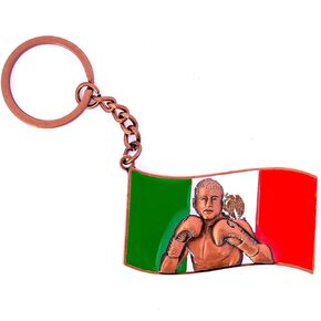 Canelo Alvarez keychain Saul Boxing Mexican Flag,Multicolor,Medium