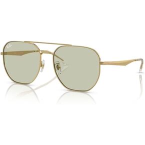 Ray-Ban RB3724D Irregular Sunglasses for Men for Women + BUNDLE With Designer iWear Complimentary Eyewear Kit