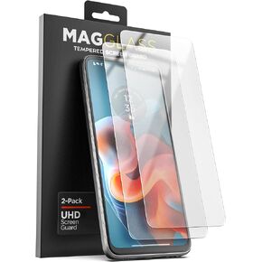 Magglass Screen Protector Designed for Moto G Power 5G 2024 (Fingerprint Sensor Compatible) UHD Full Coverage Tempered Glass (HD Clear)