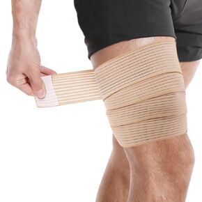 Thigh Compression Garment Bandage Brace Wrap Suitable for Men and Women, Knee Lower Leg Calf Support Band, Thigh Pain Relief