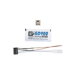 3D Printer Accessories Bambulab P1P P1S Ceramic Heater and Thermistor 24V 48W Upgrade Kit 300℃ High Temperature Sensor with Thermal Grease Retaining Clip