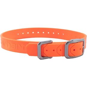 Carhartt Fully Adjustable Waterproof Dog Collar, Hunter Orange, One Size