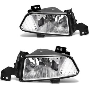 AUTOSAVER88 Fog Lights Compatible with 2006 2007 2008 Pilot 06 07 08 Fog Light Replacement(Clear Lens w/Bulbs) with H11 12V 55W Bulbs,Clear Lens