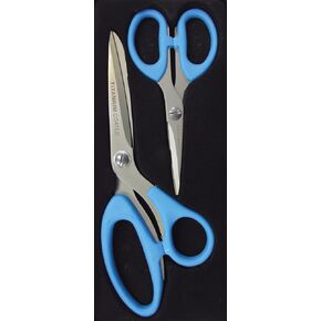 Allary Corporation Allary 2-Piece Ultra Sharp Scissors Set, Color Varies