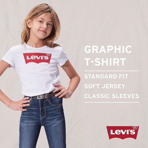 Levi's Girls' Classic Graphic T-Shirt in Saudi Arabia