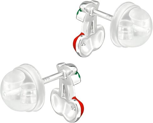 925 Sterling Silver Children's Fruit Stud Earrings in Kuwait