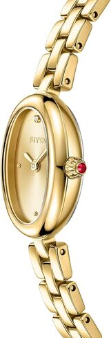 Gold Watches for Women Dainty Small Gold Watch Stainless Steel Women Watch with Link Removal Tools and Gift Box for Women and Love Ones in Saudi Arabia