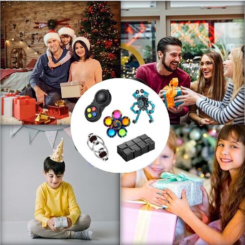 5 PCS Fidget Toys Set,Relieves Stress Anxiety Fidget Toys for Kids and Adults with Add,ADHD, Autism or Anxiety in Saudi Arabia
