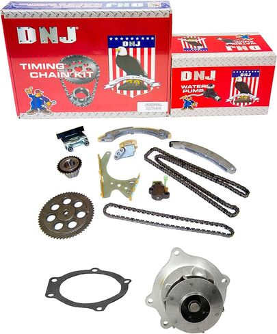 طقم توقيت DNJ TK3138WP مع مضخة مياه لـ 04-12 GM، ISUZU / L4، L5 / 2.8L، 2.9L، 3.5L، 3.7L / 169، 178، 211، 223 DOHC 16V، 20V LK5، LLR، LLV in Saudi Arabia
