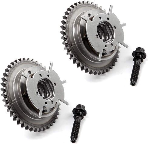OCPTY Timing Chain Kit (Pair) Fits for 2005-2014 for Ford for F-150 for F-250 for F-350 Super Duty Mustang Mountaineer Lobo Mark LT for Lincoln for Mercury Variable Timing Phaser VVTi Actuator in Saudi Arabia