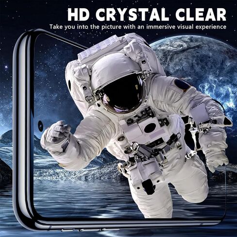 [4+4 عبوات] واقي شاشة Samsung Galaxy S21 5G + واقي عدسة الكاميرا، زجاج مقسى 9H، متوافق مع بصمات الأصابع بالموجات فوق الصوتية، وضوح عالي، مضاد للكسر، خالٍ من الفقاعات لواقي شاشة Samsung S21 in Kuwait