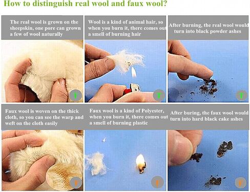Genuine Australian Sheepskin Car Seat Cover Universal Fit Natural Wool Seat Cushion Covers Soft Warm Plush Seat Cover for Winter Beige in Saudi Arabia