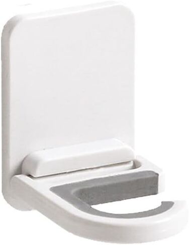 3Pcs Broom Mop Holder Wall Mount Self-Adhesive Mop Hanger Organizer Garage Kitchen Bathroom Storage Multi-Purpose Hooks(2.76inch,White) in Saudi Arabia