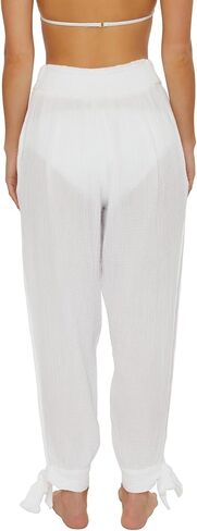 بنطال ISABELLA ROSE النسائي Day Dreamer برباط جانبي، كاجوال، فتحات جانبية عالية، أغطية للشاطئ لتغطية ملابس السباحة النسائية in Kuwait