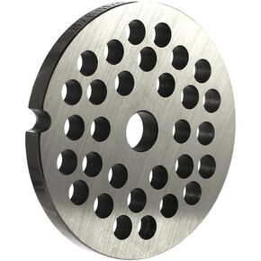 National Band Saw Grinder Plate for #8 Grinders, Fits Most #8 Size Grinders, with 1/4" Holes, Ideal for Regular Chili, Ground Meat, Beef, or Mix of Meats, Reversible, Stainless Steel - GP8-14