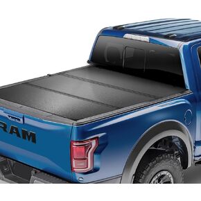 VEVOR Tri-Fold Truck Bed Tonneau Cover, Compatible with 2009-2024 Dodge Ram 1500 (19-24 Classic/New Body), Fleetside 5.7' (67.4") Bed Without Rambox, Fit 5.7' x 5.5' Inside Bed