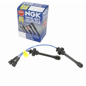 NGK Spark Plug Wire Set compatible with Mitsubishi Lancer 2.0L L4 2002-2007