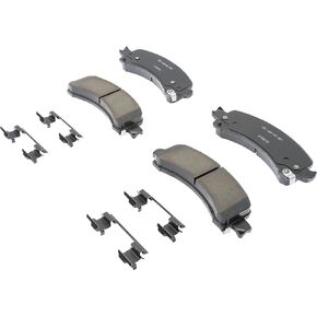 ACDelco Gold 17D974CHF1 Ceramic Rear Disc Brake Pad Kit