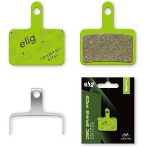 ELIG Bike Disc Brake Pads for Shimano Deore BR-M445 M505 M515 M525 M575 T615 MT200 MT400 LX T675 TX805 C501 C601 M315 M395 M415 TEKTRO Aquila Draco Mira Orion TRP Hylex HY/RD Spyke PROMAX DSK-909 916