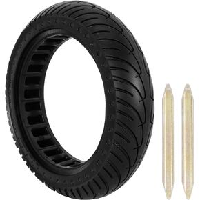 RUTU 8.5x2 Inch Solid Tire for Xiaomi m365 Electric Scooter for m365 pro/gotrax gxl V2/gotrax XR, 50/75-6.1 Scooter Wheels 8 1/2'' Front or Rear Replacement Solid Tires, Black