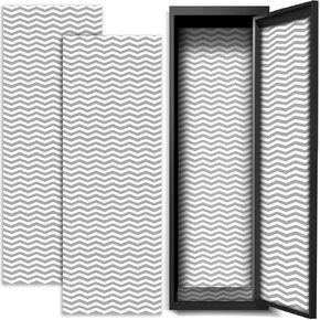 Haull 2 Pcs School Locker Magnetic Wallpaper Locker Accessories for Girls Boys 12 x 36 Inch Removable Locker Decoration for School Office