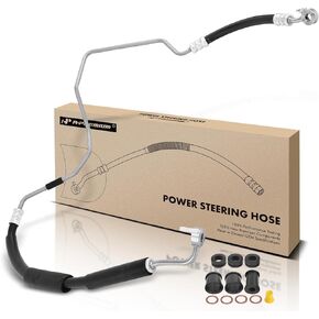 A-Premium Power Steering Pressure Hose Line Assembly Compatible with Mazda 6 S 2006 2007 2008 V6 3.0L Pump To Gear Replace# GP7C32420