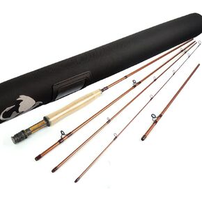 Aventik 2in1 Fly Fishing rods IM12 Nano Fast Action rods with Extra Extension Section rods 9'2'' LW3/4 4pc into 10’6" LW3/4 9’ 5/6 4pc into 10’4" LW5/6 Trout & Nymph Fly Rod