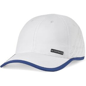 MISSION Cooling Marathon Hat - Unisex Running Cap for Men & Women