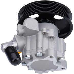 MAYASAF 20-64610 Power Steering Assist Pump with Reservoir [3.7L V6 Engine ONLY] for Jeep Liberty 2002 2003 2004 2005 2006