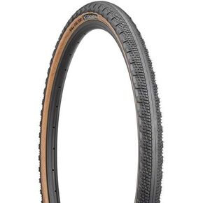 Teravail - Washburn Bicycle Tire | Light and Supple Casing | for Rough Pavement and Fast Gravel | 650 x 47 | Tan Sidewall