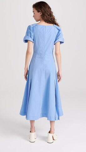 3.1 Phillip Lim Women's Collapsed Bloom Sleeve Belted Dress in Saudi Arabia